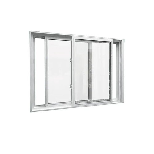 72 in. x 42  in. Aluminum Double Glider Windows Carisol-ADGW72-42